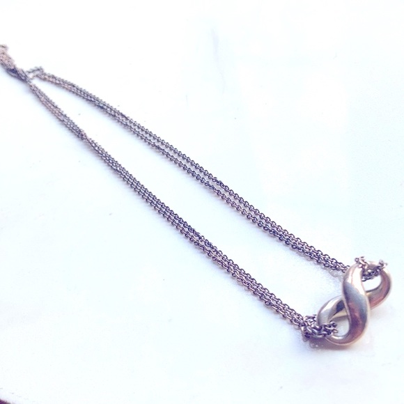 Authentic Tiffany co large sterling silver eternity